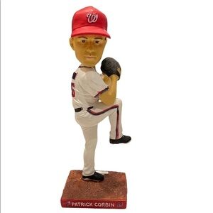 Washington Nationals Collectible Pitcher 2019 Patrick Corbin Bobblehead  SAIC